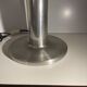 Lampe 'Donut' aluminium brossé, Design Space Age, ca 1960