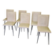 Set Of 6 Vintage French Dining Chairs, from the 1950s.
