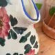 Vintage Hand Painted Ceramic Sangria Jug/Pot