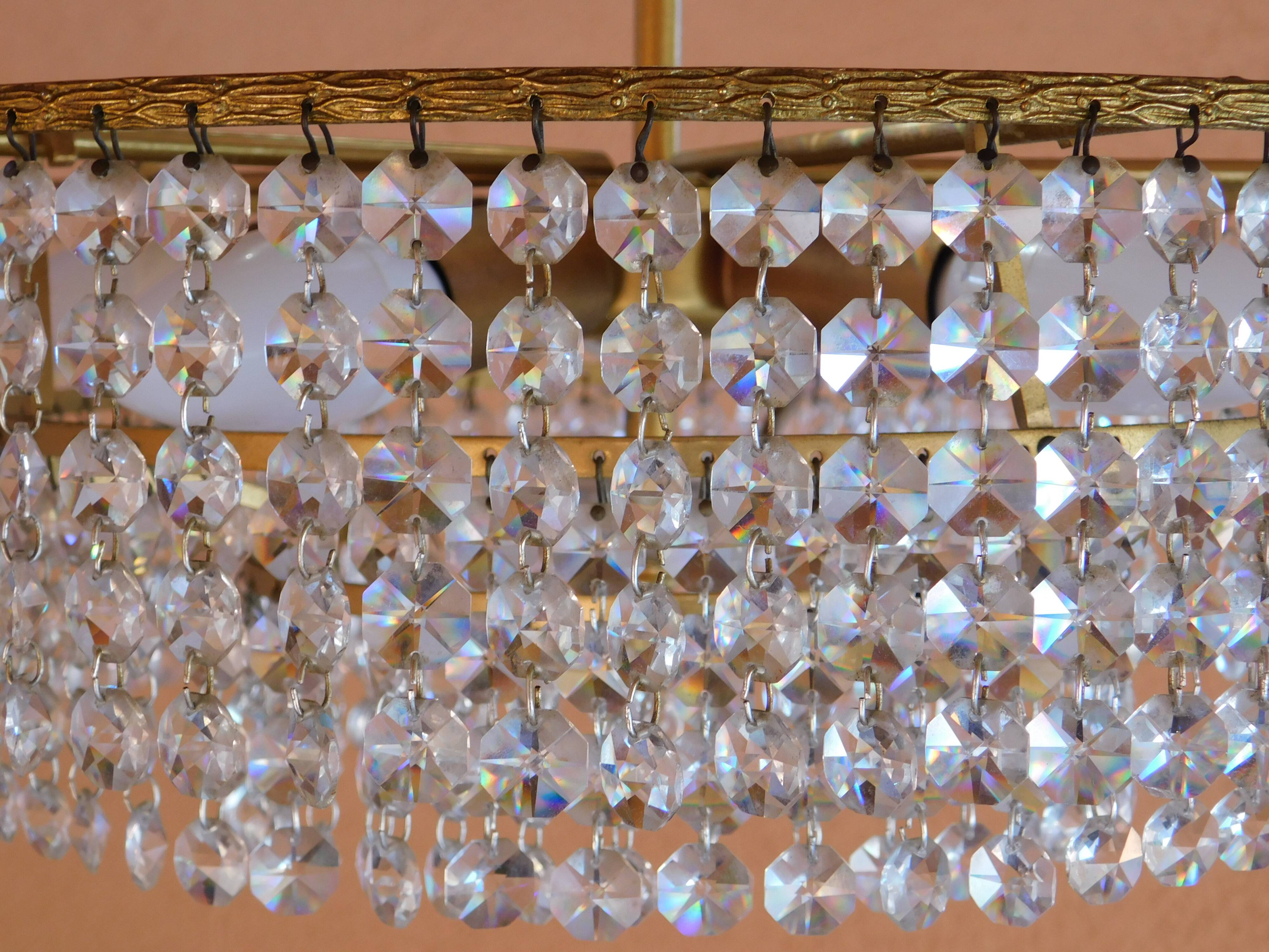 Lustre à pampilles ø 40 cm