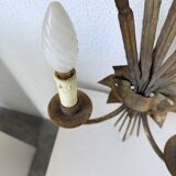 Paire applique décor gerbe de blé
