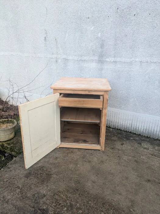 Antique wooden sideboard