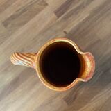 Pitcher in vintage sandstone - Signed P. Duriez