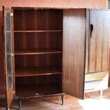 Armoire scandinave en ébène de macassar