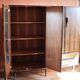 Scandinavian wardrobe in Macassar ebony