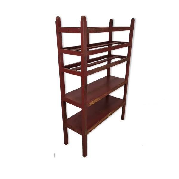 Étagère bois patiné