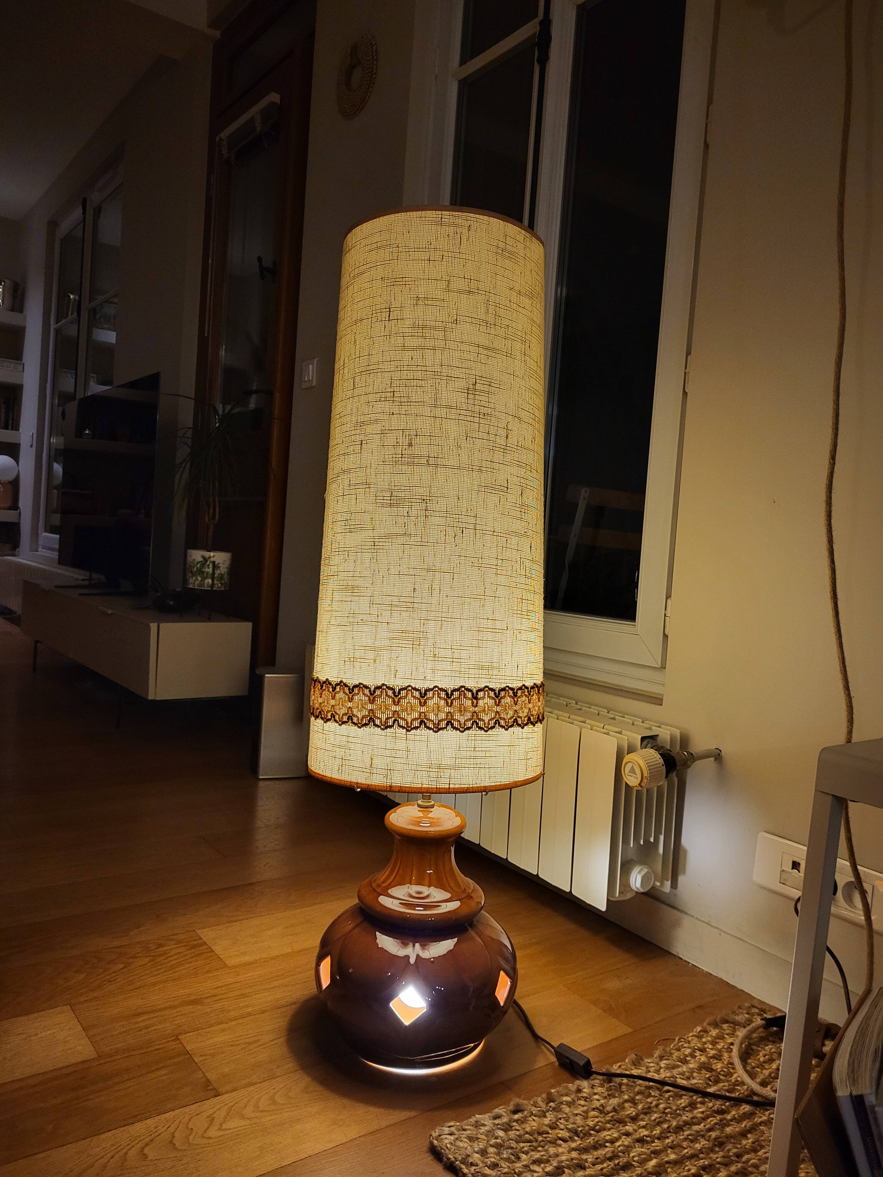 Lampe de sol vintage