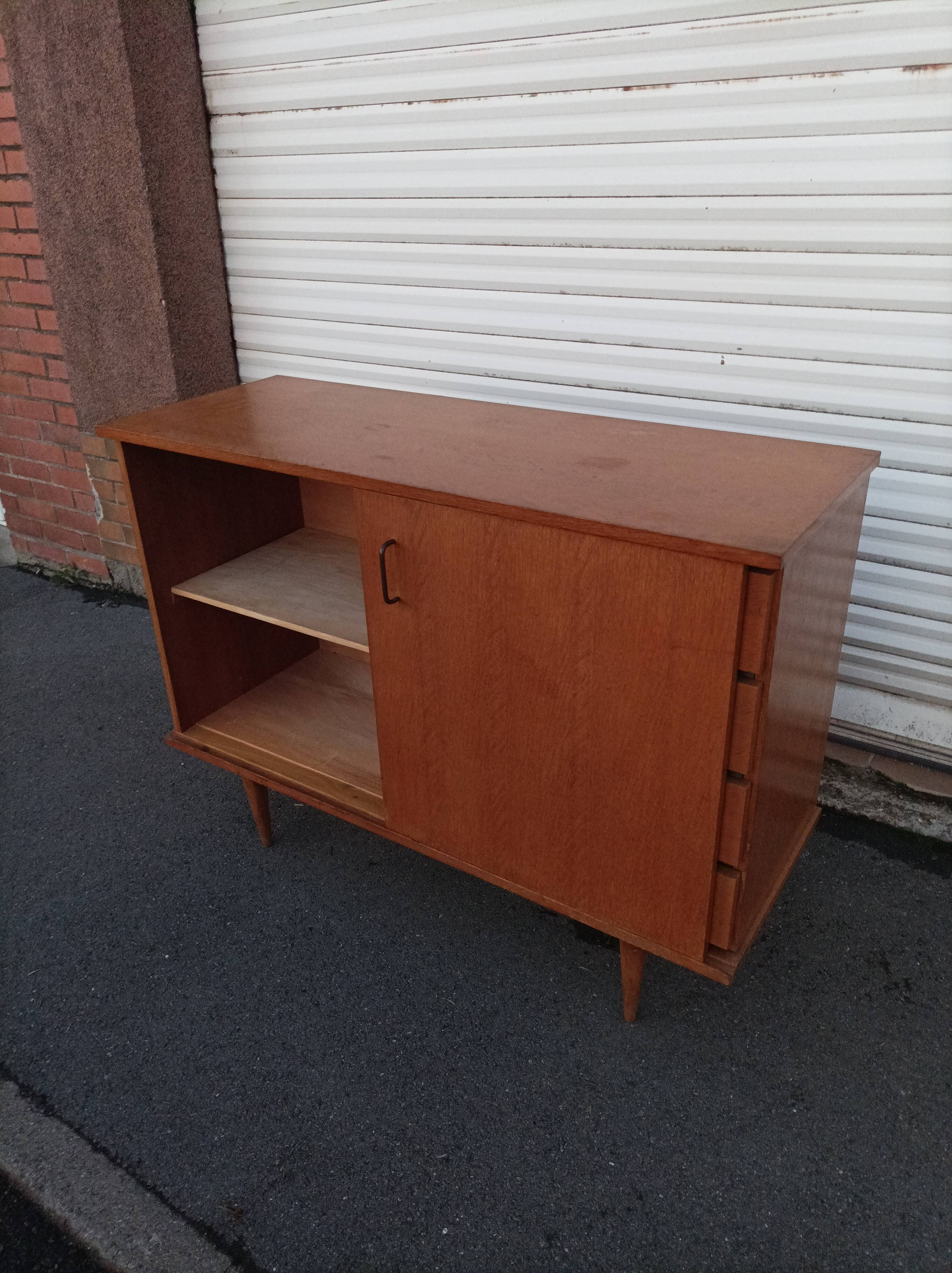 Old vintage danish scandinavian buffet