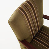 Armchair, teak construction, Scandinavian design of the 70s
