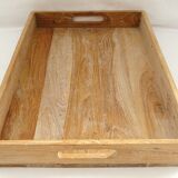 Solid wood bakery tray