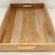 Solid wood bakery tray