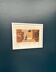 Original Swedish Color Lithograph – “Figure in a Sunlit Desert” by Lars Norrman