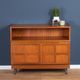 Retro Teak 1960s Nathan Squares TV/Media Cabinet Mid Century Sideboard On Hairpin Legs