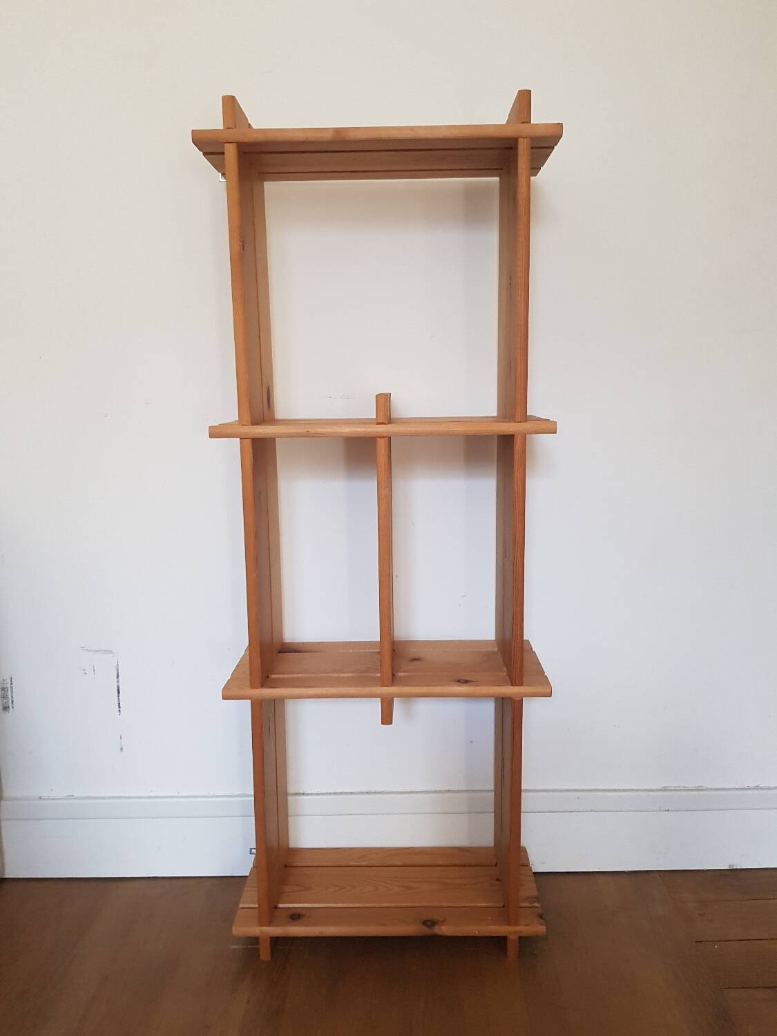 Console Murale Vintage en Bois, Danemark, 1960s