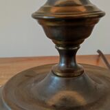Lamp to table in red copper