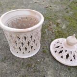 Poterie marocaine , lanterne , terre cuite