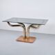 Dining table by Guido Faleschini, 1970s, published by Mariani Italia.