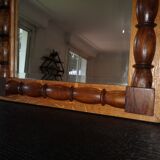 Miroir chêne massif 84x42cm