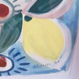 A Summer in the Var, painting by Laura Asoini