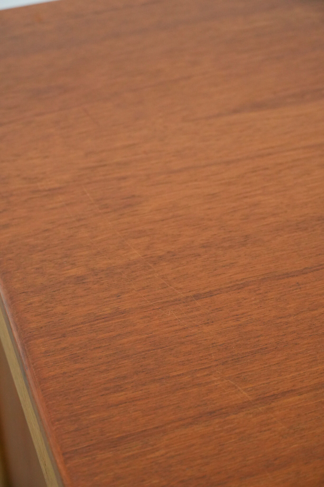 Vintage German design desk by Hartmut Lohmeyer for Wilkhahn with 6 drawers