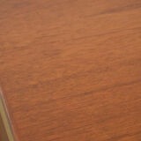 Vintage German design desk by Hartmut Lohmeyer for Wilkhahn with 6 drawers