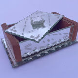 Venetian mirror glass box