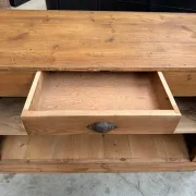 Pine counter from the early 20th century.