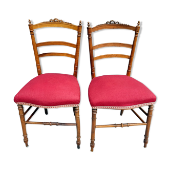 Chaises de chambre Louis XVI