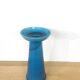 Bougeoir Danemark en céramique bleu roi – années 70