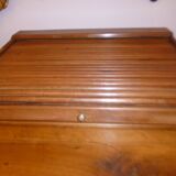Curtain closure storage locker