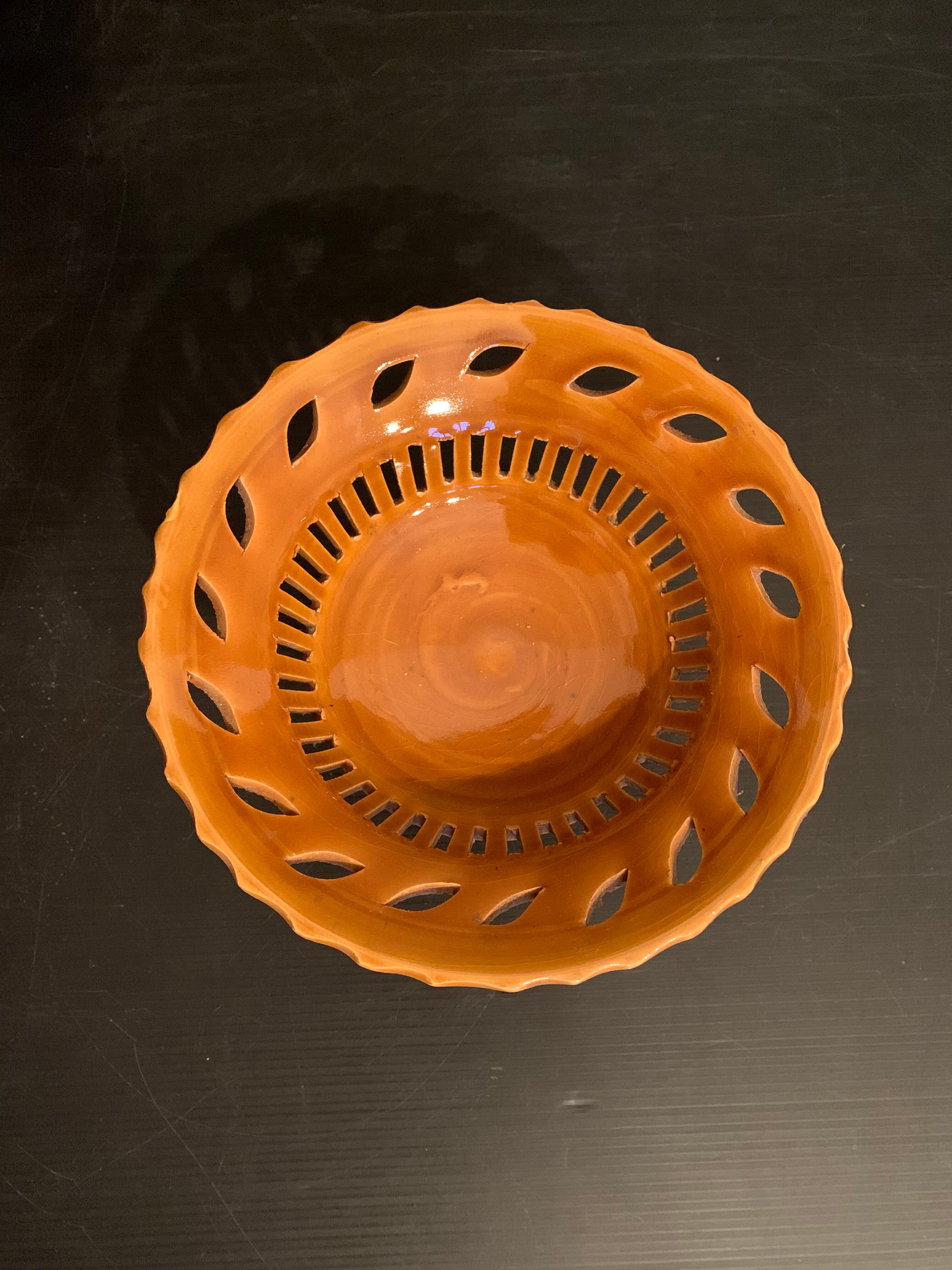 Honey-colored Compotier