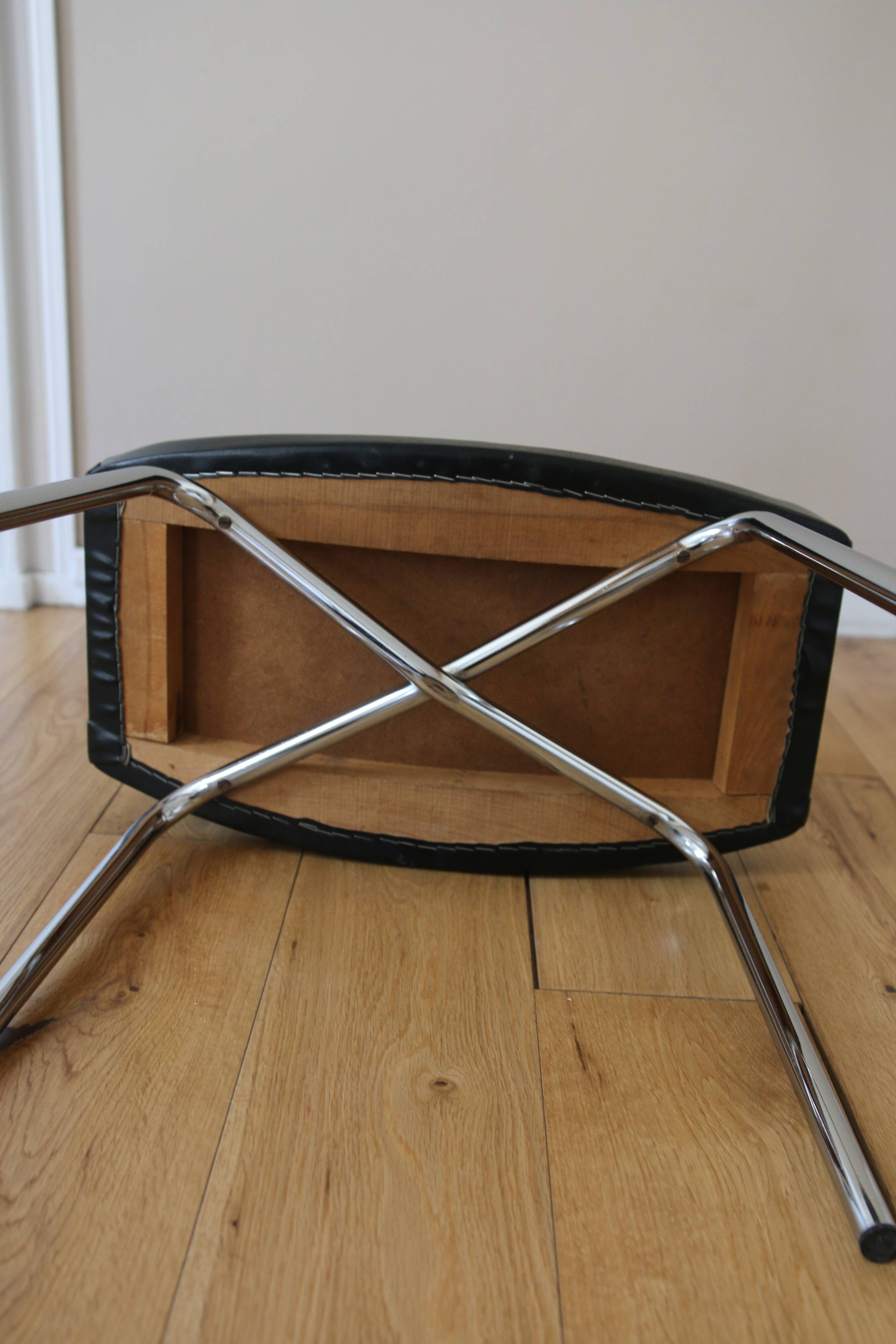 Stool, Footrest “Bull” Pierre Guariche, Meurop, 1950-60