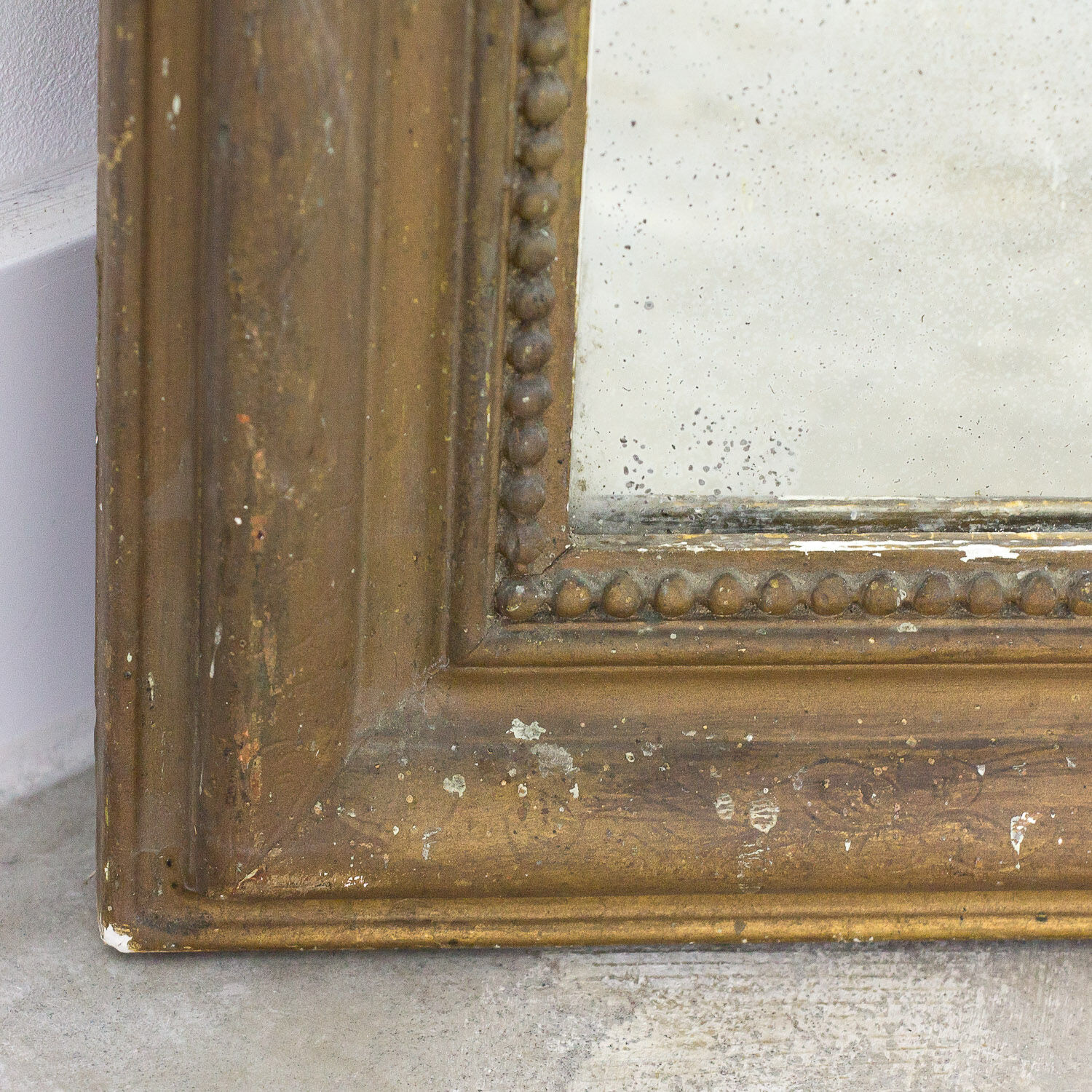 Antique Louis Philippe mirror 110x75cm