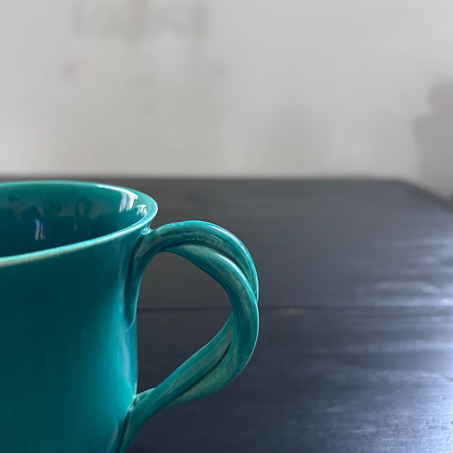 Emerald Green Coffee Set