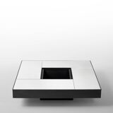 Mirrored coffee table, 1970s