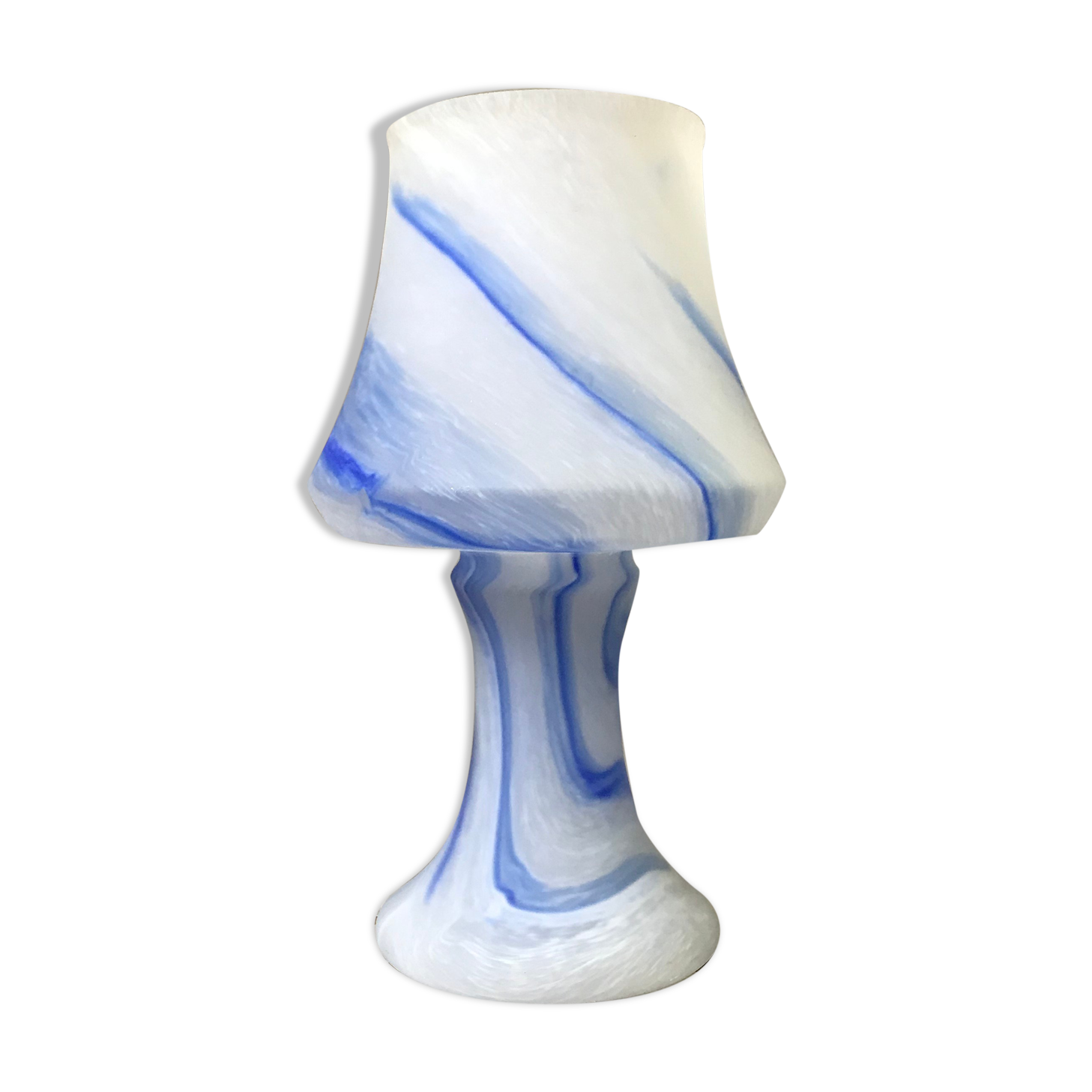 70s retro glass lamp Monica Backstrom Kosta Boda