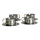 Set of 4 espresso cups