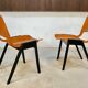 Ensemble de 6 chaises de salle à manger P7 par Roland Rainer pour E & A Pollack, Vienne 1952