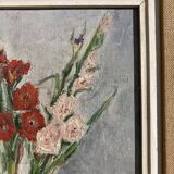 André Roose (Né en 1925), Le bouquet, huile sur toile encadrée