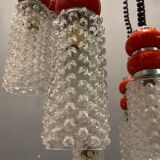 Crystal light pendant 1970s