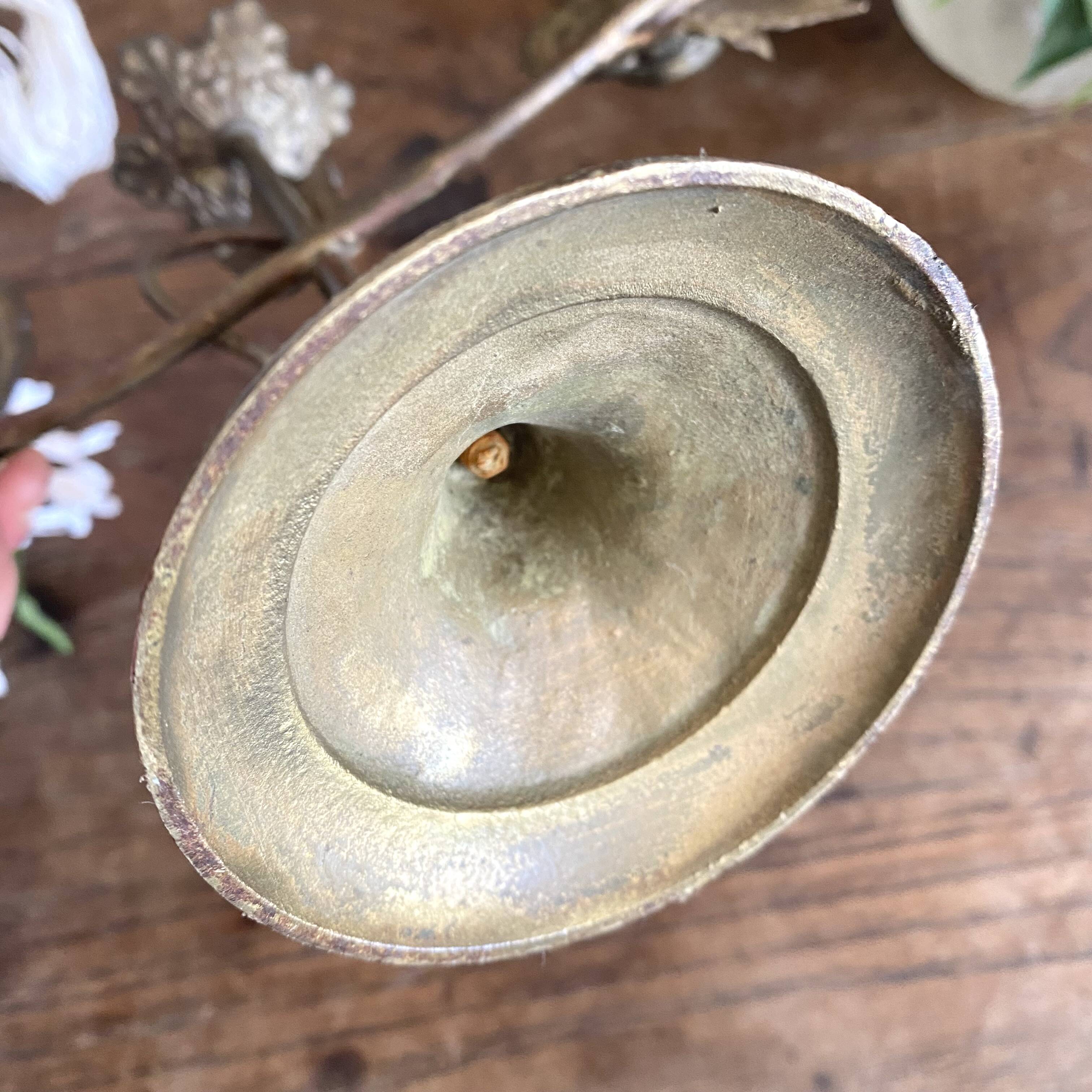 Antique 3-light 19th century candlestick