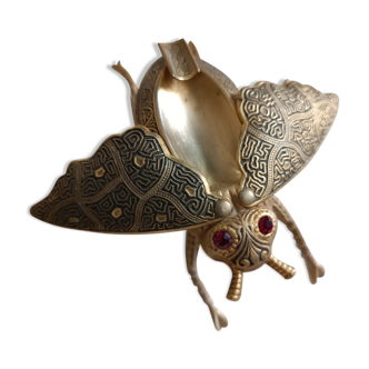 Brass ashtray "fly"