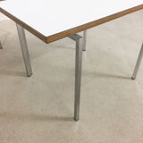 Lot of 2 modernist stackable tables by Trix & Robert Haussmann of 1957