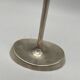 ABSA Danish Modernist Tulip Candle Holder in Silver Metal
