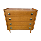 Vintage wooden chest of drawers 1960/1970