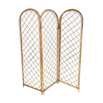 Rattan screen