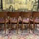Suite de 9 chaises de bistrot Baumann