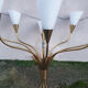 Hanging lamp and sonces "Arum" Arlus, Paris, 1957, modernist, creation Jean Royère