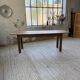 Walnut farmhouse table 2.10m from the 50s