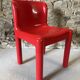 4 chairs model 4875 by C. Bartoli for Kartell, 1970